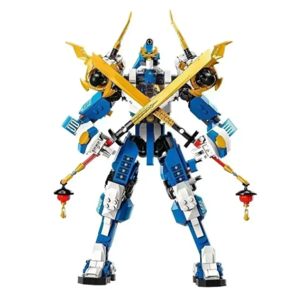 Animated Film Movie Jay Walker's Titan Mech Building Blocks Skeleton Soldier Katana Assembly Bricks Toys Gift For Adult Children - Image 4