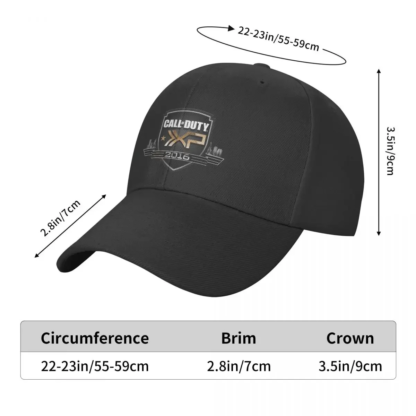 Call Of Duty Baseball Cap For Men Cotton Hats Adjustable Hat Fashion Casual Cap Truck Driver Hat - Image 2