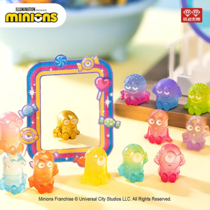 Cartoon Minions Rainbow Series Sugar Blind Bag Anime Figure Fruit Mini Blind Box Children'S Toys Desktop Ornaments Gifts - Image 3