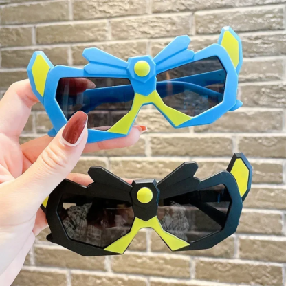 Children Cute Cartoon Personality SunglassesStreet Shooting UV400 Boys Outdoor Sun Protection Glasses Kid Classic Eyewear - Image 3