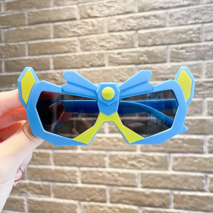 Children Cute Cartoon Personality SunglassesStreet Shooting UV400 Boys Outdoor Sun Protection Glasses Kid Classic Eyewear - Image 5