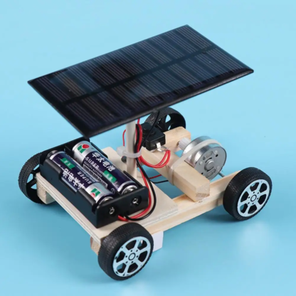 DIY Manual Assemble Solar Electric Vehicle Scientific Experiment Puzzle STEM Science And Education Model Creative Inventions - Image 3