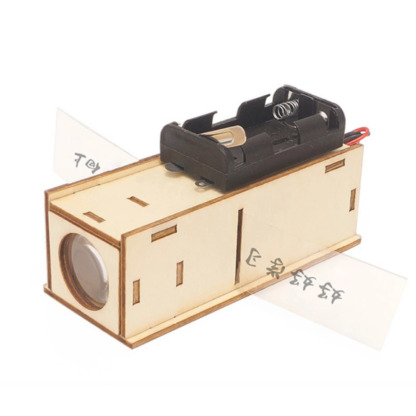 DIY Slide Projector Model Lamp Handmade Materials Scientific Experiment Toy DIY Science STEM Project Slide Projector Model - Image 2