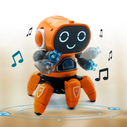 Dance Music 6 Claws Robot Octopus Spider Robots Vehicle Birthday Gift Toys for Children Kids Early Education Baby Toy Boys Girls - Image 6