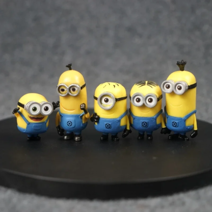 Despicable Mes Gru Agnes Miniones Dave Stuart Action Figures Cute Cartoon Doll Desktop Ornaments Collectible Toys Children Gift - Image 6