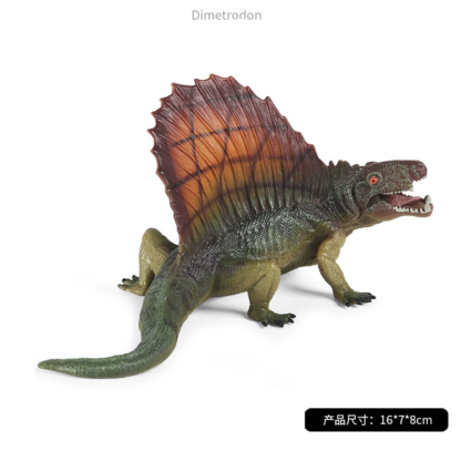 Dimetrodon Dinosaur Animal Model Action Figure Kids Toy Gift Models For Kids Gift Simulation Figure Velociraptor Heterodons - Image 3