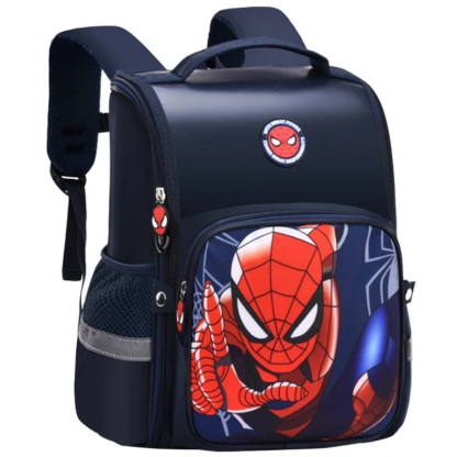 Disney Marvel School Bags For Boys Spider Man Captain America Primary Student Shoulder Orthopedic Backpack Kids Gifts Mochilas - Image 4