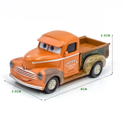 Disney Pixar Cars 2 3 Lightning McQueen Div Fritte Frank Mater Chick Hicks 1:55 Diecast Vehicle Metal Toy Car Kid Birthday Gift - Image 6