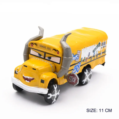 Disney Pixar Cars 2 3 Lightning McQueen Div Fritte Frank Mater Chick Hicks 1:55 Diecast Vehicle Metal Toy Car Kid Birthday Gift - Image 2