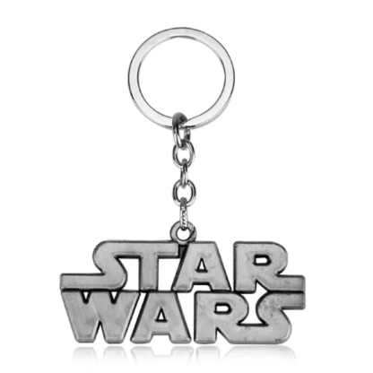 Disney Star Wars Spaceship R2-D2 Keychain The Mandalorian Movie Character Cartoon Animation Pendant Metal Accessories - Image 2