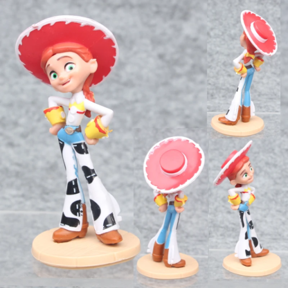 Disney Toy Story 4 Cartoon Figure Toy 2019 Woody Buzz Lightyear Jessie Doll action figure Children Christmas Gift 3pcs - Image 5