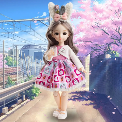 Dress Up 30cm BJD Doll DIY Toy 3D Eyes 1/6 BJD 1/6 bjd Dolls Removable Joints Cute Removable Joints Doll Children Toys - Image 3