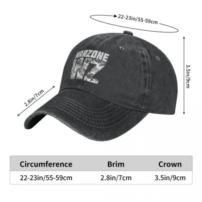 Fashion Warzone Camo (WZ) Baseball Caps Unisex Distressed Denim Headwear Call Of Duty Outdoor Workouts Gift Hats Cap - Image 4