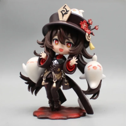 Genshin Impact Hu Tao Ganyu Figure 16.5cm Pvc Cute Kawaii Anime Action Collection Desktop Ornament Decoration Children Toys - Image 2