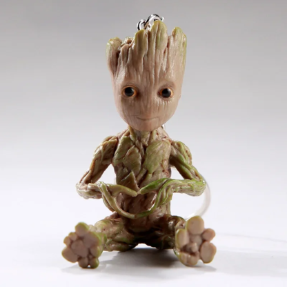 Guardians Of The Galaxy Tree Man Baby Groot Keychain Anime Pendant Toys Disney Accessories Avengers Key Pendant Bag Pendant Gift - Image 6