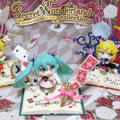 Hatsune Miku Incredible Secret Book Series Kaito Meiko Mini Figures Trendy Toy Tabletop Decorations Cute Model Chrismas Gifts