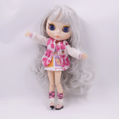 ICY DBS Blyth doll White Skin Glossy face Matte face Joint body with hand set A&B 1/6 bjd suitable diy makeup Special price - Image 6