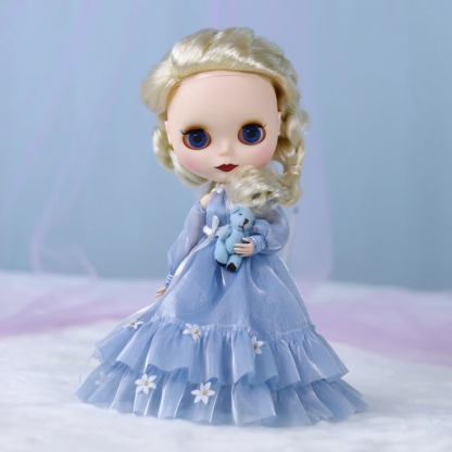 ICY DBS Blythe doll matte face，colorful hair nude doll and set doll joint body the gift for boy girl - Image 3