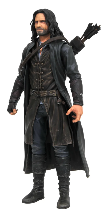 In Stock Original DST Diamond Lord of The Rings Series 3 Aragorn Orcs Moving Doll Great Gift From A Collector - Image 2