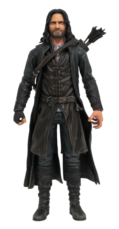 In Stock Original DST Diamond Lord of The Rings Series 3 Aragorn Orcs Moving Doll Great Gift From A Collector - Image 3