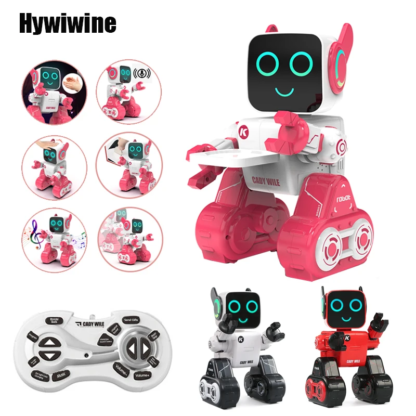 JJRC R4 Robot RC Intelligent Sense Inductive Remote Control Smart Robo Advisor Coin Bank Gift for Kids Boy Girl Educational Toys