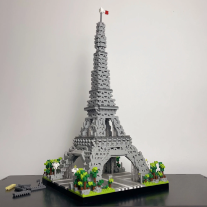 KNEW BUILT Big Ben Micro Mini Block Building Blocks for Adults Architecture Toys Sets Arc Triomphe Louvre Eiffel Tower Bricks - Image 3