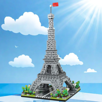 KNEW BUILT Big Ben Micro Mini Block Building Blocks for Adults Architecture Toys Sets Arc Triomphe Louvre Eiffel Tower Bricks - Image 2