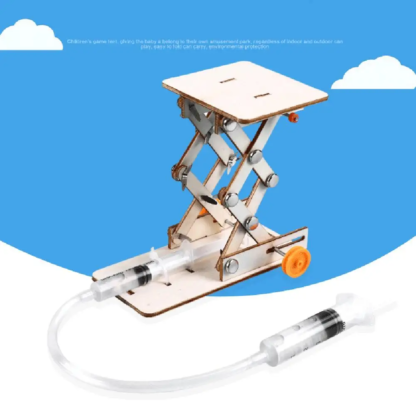 Kids DIY Science Toys Educational Scientific Experiment Kit Hydraulic Lift Table Model Physics School STEM Projects - Image 5