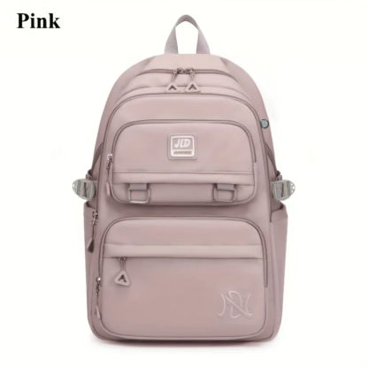 Large Capacity Students Backpack Casual Waterproof Nylon Double Shoulder Bag Fashion Travel College Bag - Image 5