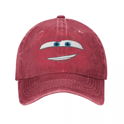 Lightning McQueen Croc Pixar Cars Men Women Baseball Cap Distressed Denim Caps Hat Vintage Outdoor Workouts Adjustable Sun Cap