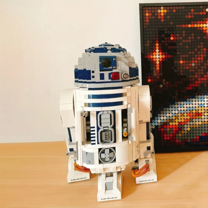 MINISO Disney Moive Series Classic R2D2 Robot Building Blocks Sets 2314Pcs Moc Modular Bricks 75308 Children Gifts - Image 5