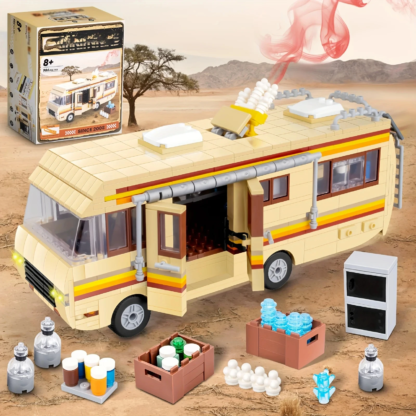 MOC Break Bad RV Building Blocks Kit Creative Van House Camper Toys Building Blocks DIY Building Set Vehicle Toy for Kids Adults - Image 2