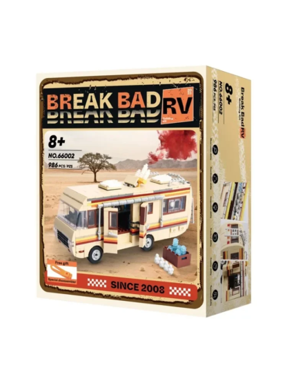 MOC Break Bad RV Building Blocks Kit Creative Van House Camper Toys Building Blocks DIY Building Set Vehicle Toy for Kids Adults