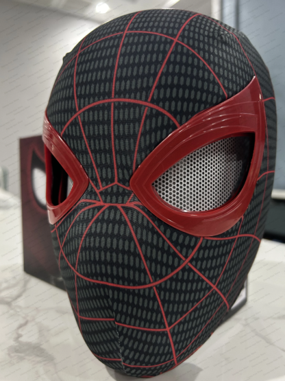 Mascara Spiderman Headgear Mask Cosplay Moving Eyes Mask Spider Man 1:1 Elastic Toys Adults Kids Gift ﻿ - Image 2