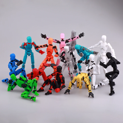 Multi-Jointed Movable Shapeshift Robot 2.0 3D Printed Mannequin Dummy 13 Action Figures Toys Kids Adults Parent-children Games - Image 5