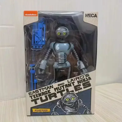 NECA Teenage Mutant Ninja Turtle Action Figure Foot Enforcer Casey Jones Robot Comic TMNT Figuras Toy 7-Inch Model Original Gift - Image 5