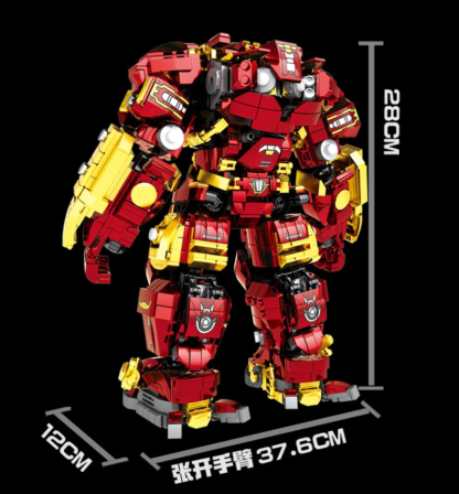 New 2000+Pcs Marvel Toys Building Blocks Avengers Iron Man Superheroes Bricks Model Hulk Buster Mecha Gifts for Boys Adult Kids - Image 6