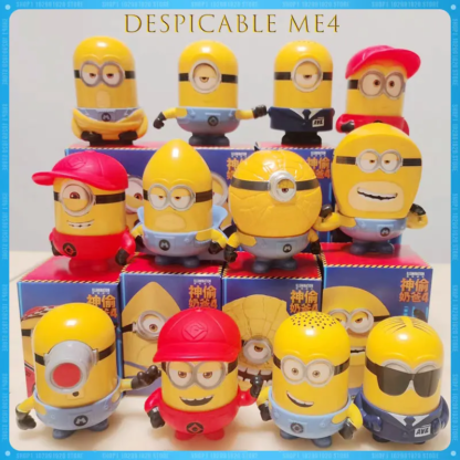 McDonald's Despicable Me 4 Minions Cute Action Figure Model Collectible Toy Room Decoration Kid Birthday Gifts