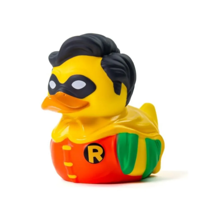 Numskull Duck DC Anime Figure Harley Quinn Robin Western Animiation TUBBZ Cosplaying Yellow Duck Collectible Desktop Decoration - Image 3