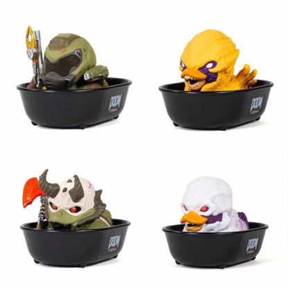 Original Numskull TUBBZ DOOM Hell Knights Cartoon Character Collection Duck Collectible Ornaments Desktop Bathtub Toys Kid Gifts - Image 6