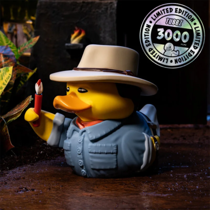 Original Numskull TUBBZ Jurassic Park Muldoon Wong Character Collection Duck Collectible Ornaments Desktop Bathtub Toys Kid Gift - Image 4