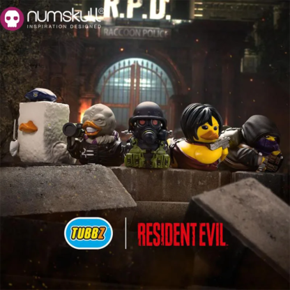 Original Numskull TUBBZ Residents Evils Ada Wong Character Collection Duck Collectible Ornaments Desktop Bathtub Toys Kid Gifts - Image 2