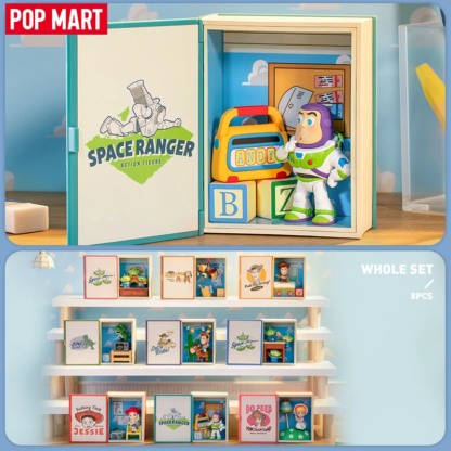 POP MART Disney Pixar Toy Story: Andy's Room Series Scene Sets 1PC/8PCS POPMART Blind Box Anime Action Figure Cute Figurine