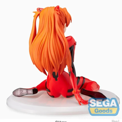 SEGA Original NEON GENESIS EVANGELION Anime Figure Asuka Langley Soryu Sitting Posture Action Figure Toys for Kids Gift Model - Image 5