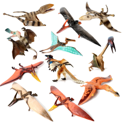 Simulation Dinosaur Animal Figures Toy Classic Pterodactyl Action Figures Pteranodon archaeopteryx Animal Model Collection toys