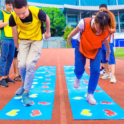 Team Building Outdoor Games Adults Kids Hand Feet Mat Climb And Jump Sensory Integration Toys Juguetes Divertidos - Image 6