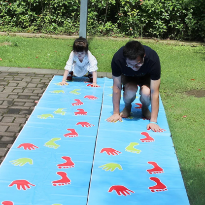 Team Building Outdoor Games Adults Kids Hand Feet Mat Climb And Jump Sensory Integration Toys Juguetes Divertidos - Image 4