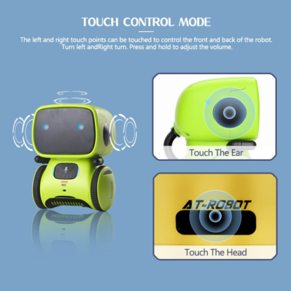 Toy Robot Voice Control Interactive Robot Cute Toy Smart Robot for Kids Dance Voice Command Touch Control Toys birthday Gifts - Image 4